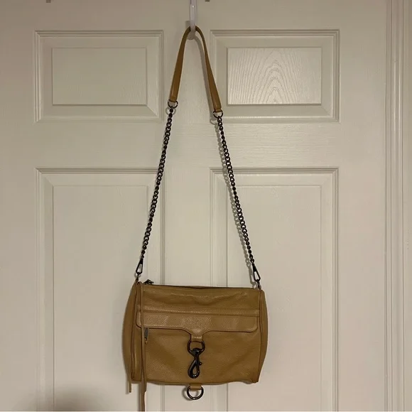 Rebecca Minkoff Brown Leather Crossbody Bag - Picture 3 of 7
